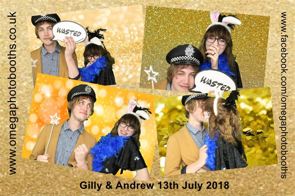Gilly & Andrew's Wedding | View more photos from the event at gallery.omegaphotobooths.co.uk/u/Omega-Photobooths/Gilly-Andrews-Wedding